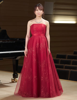 演奏会ドレス チェリストドレス TO2108-RD