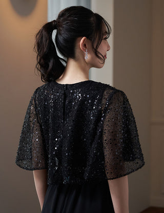 TWEED DRESS・MB8811-BK