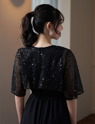 TWEED DRESS・MB8812-BK