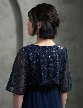 TWEED DRESS・MB8812-DNY