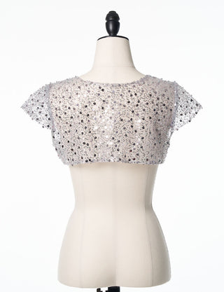 TWEED DRESS・MB8813-SIL