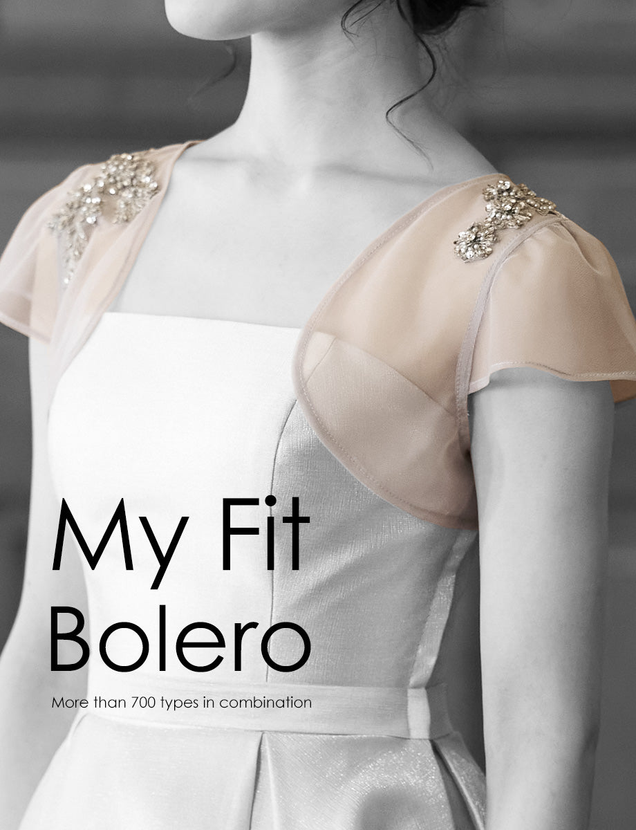 My Fit Bolero お袖デザインから生地までカスタマイズ可能な、自分だけ