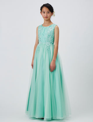 演奏会ドレス ジュニア ピアニドレス TWJ9109-PGN