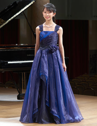 ジュニア コンクールドレス 演奏会 チェロドレス TWJ9135-DNY