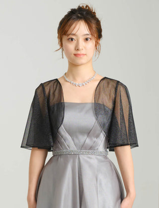 TWEED DRESS・MB8834-BK