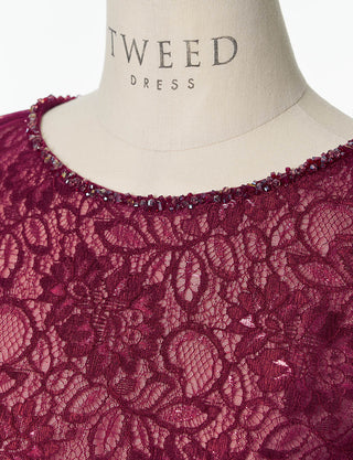 TWEED DRESS・MB8837-WRD