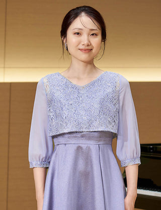 TWEED DRESS・MB8838-SEBL