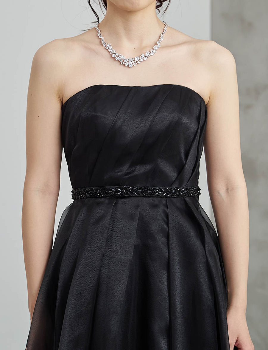 演奏会ドレス・ステージドレスにお薦め黒ロングドレス｜Fine