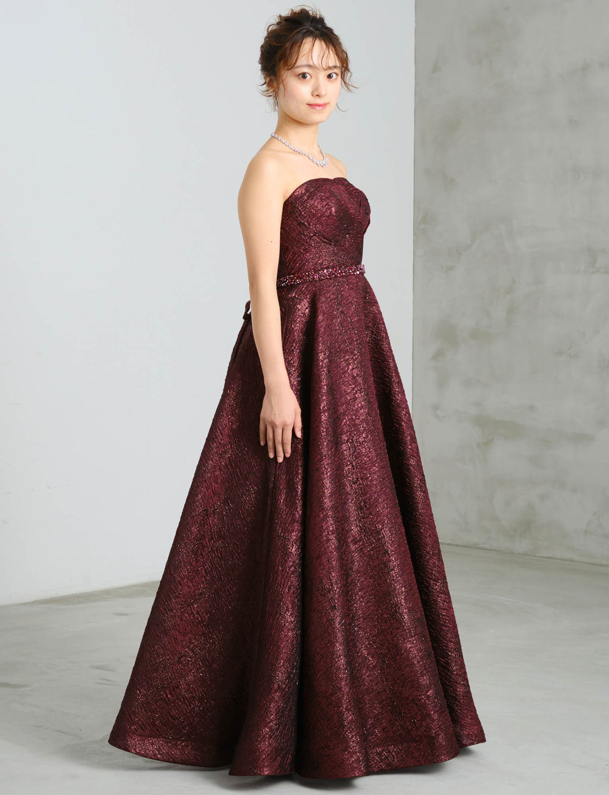 ステージドレス・演奏会ロングドレスならツイードドレス｜A
