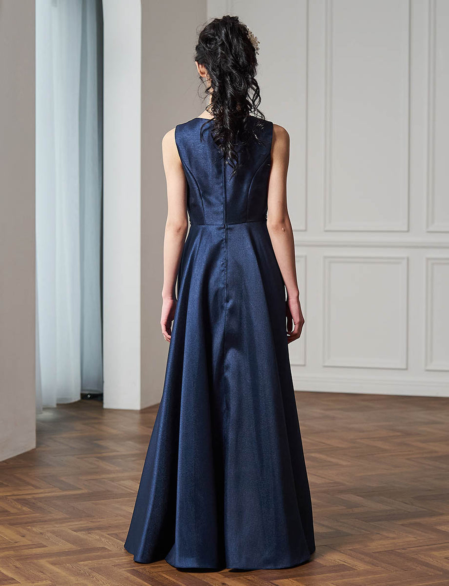 小中学生 コンクールドレス・発表会ドレスにお薦めダークネイビー