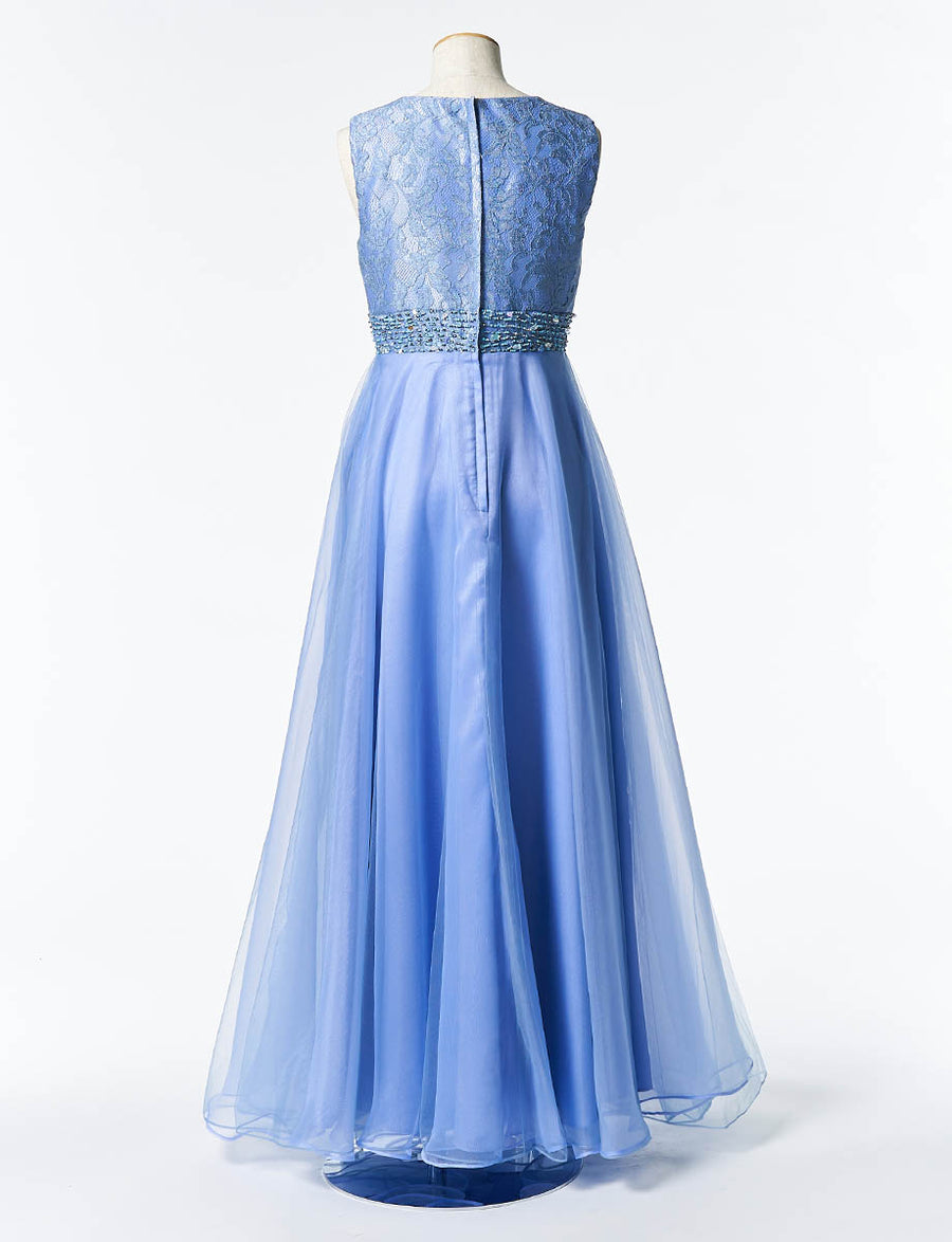 ★TWEED ドレス ブルーグレー 150 TWEED GIRL 150センチ ブルーグレードレス(正規65,780円) - メルカリ