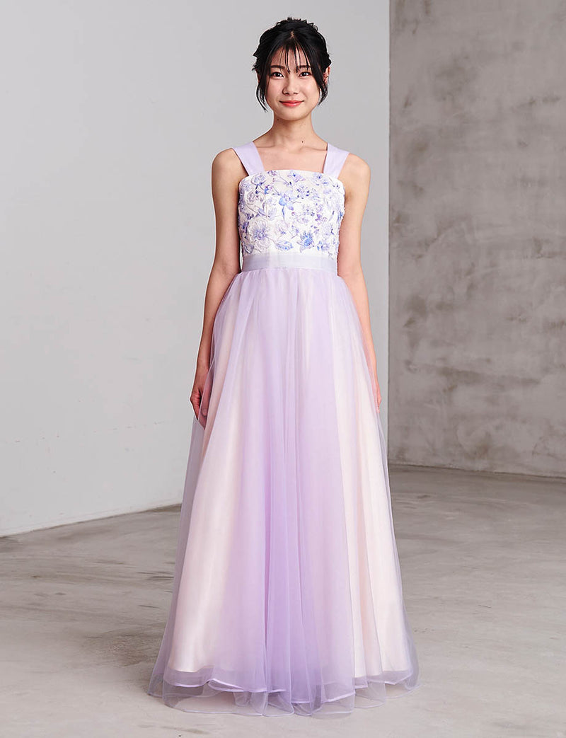 固定・肩紐タイプ【太幅】ジュニアドレス（130〜160cm）｜TWEED GIRL