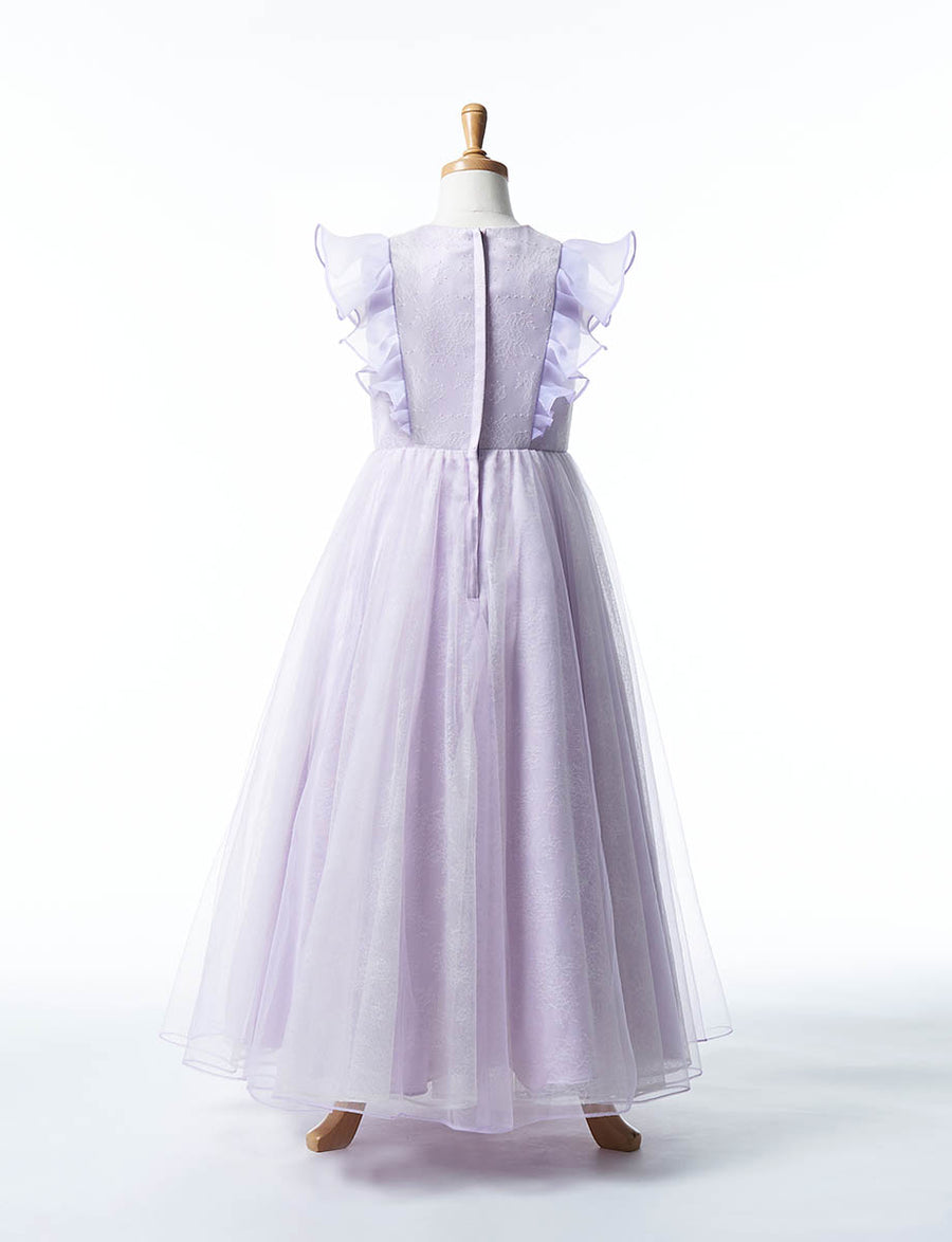 ペールラベンダードレス TWEED KIDS・TK83816-PLV｜子供ドレス