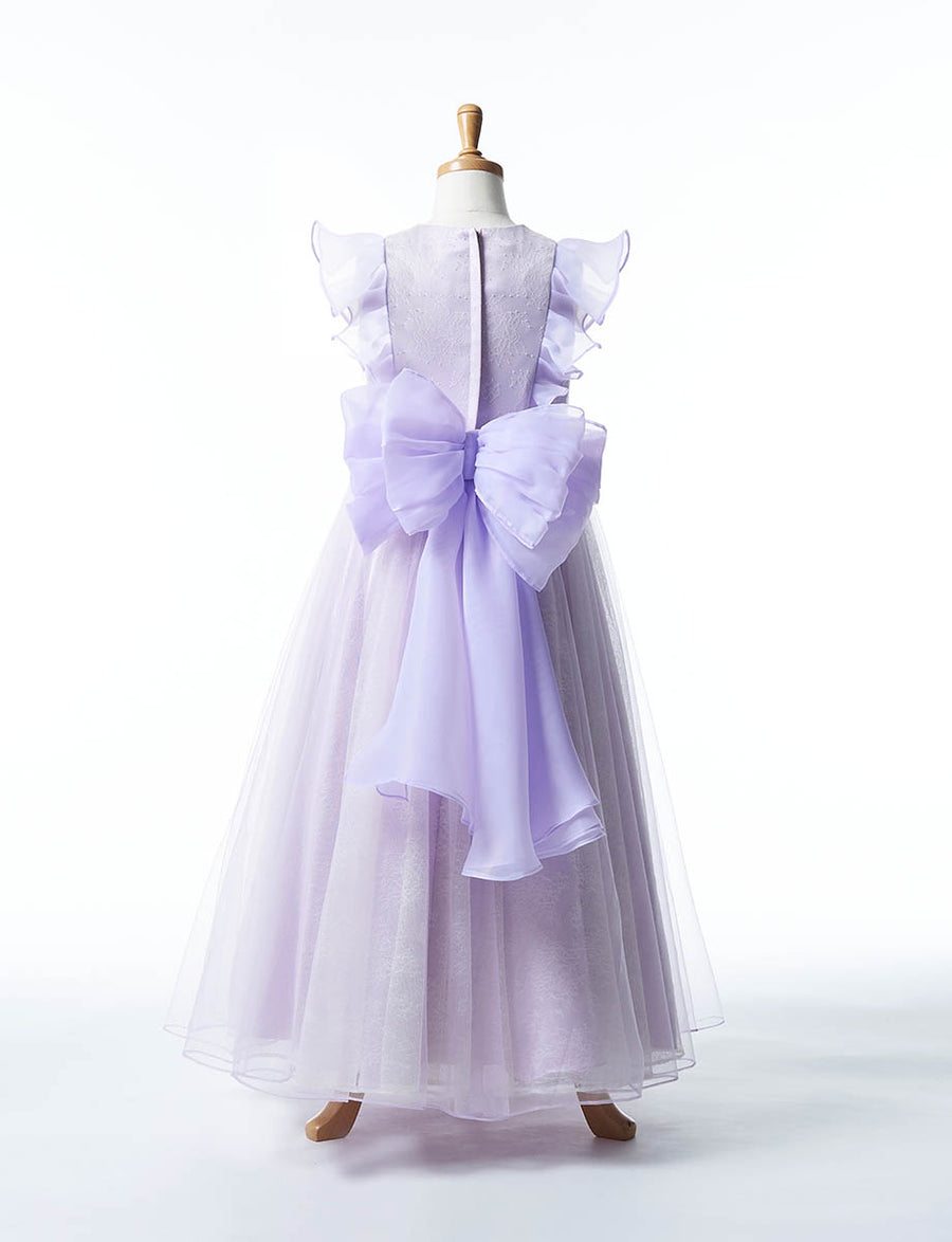 ペールラベンダードレス TWEED KIDS・TK83816-PLV｜子供ドレス