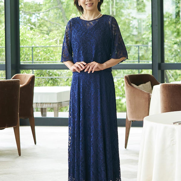 結婚式母親ドレス・新郎新婦母親ドレスにお薦めフォーマルロング