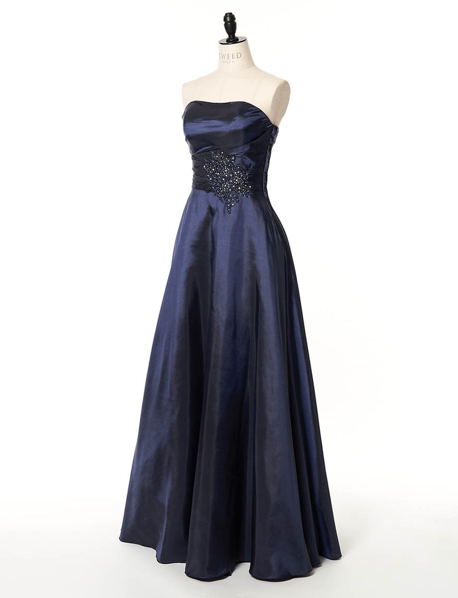 ネイビー 演奏会ドレス コンクール用ドレス｜Fine Feathers・TH1432-1