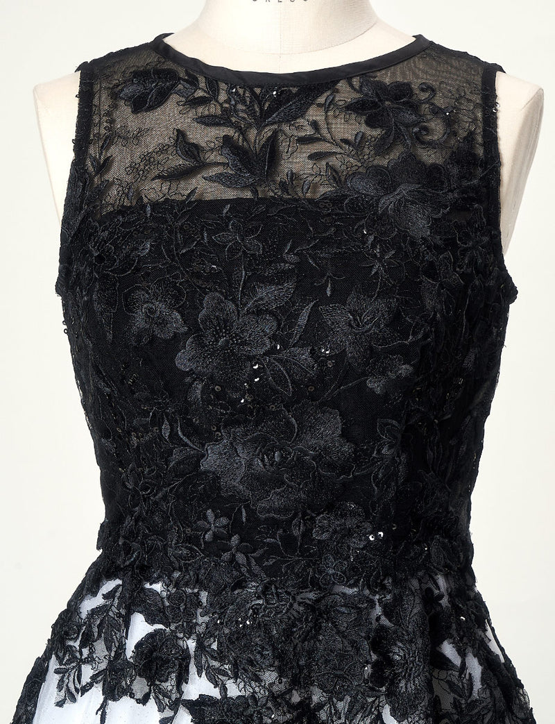 TWEED DRESS(ツイードドレス)のホワイトロングドレス・チュール｜TN2020-WTのトルソー上半身正面ボレロ着用画像です。