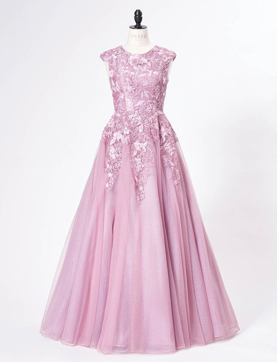 スモーキーピンク 演奏会, ステージドレス, コンクール衣装, ツイード