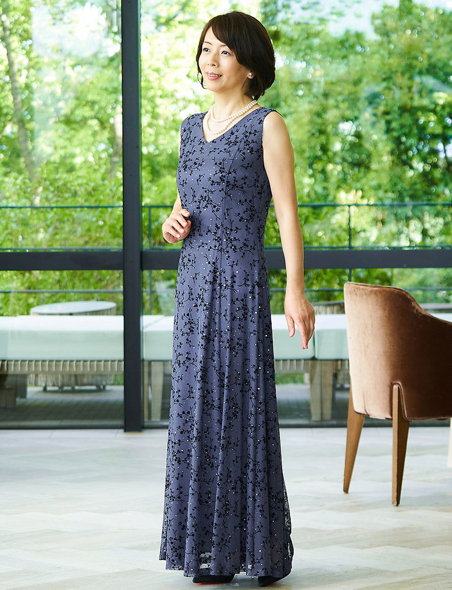 結婚式 フォーマルドレス, 母親・パーティードレス リサイタル衣装｜TWEED・5809-GY – TWEED DRESS